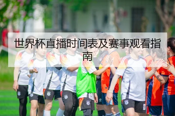 世界杯直播时间表及赛事观看指南